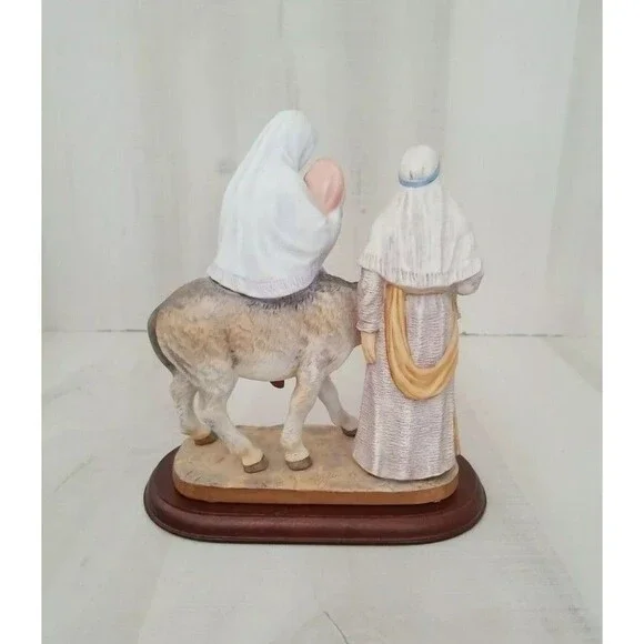 Vintage “Flight Into Egypt” 1992 Masterpiece Home Interiors Figurine, “retired” - Picture 2 of 7